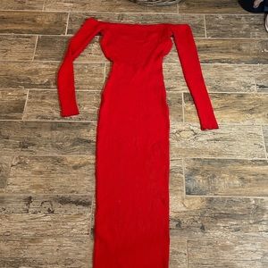 Red Maxi Dress